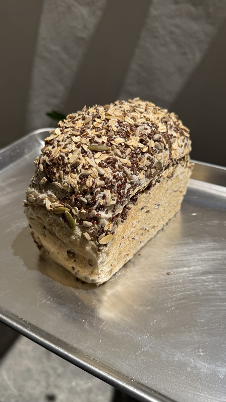 PAN DE MOLDE CON SEMILLAS