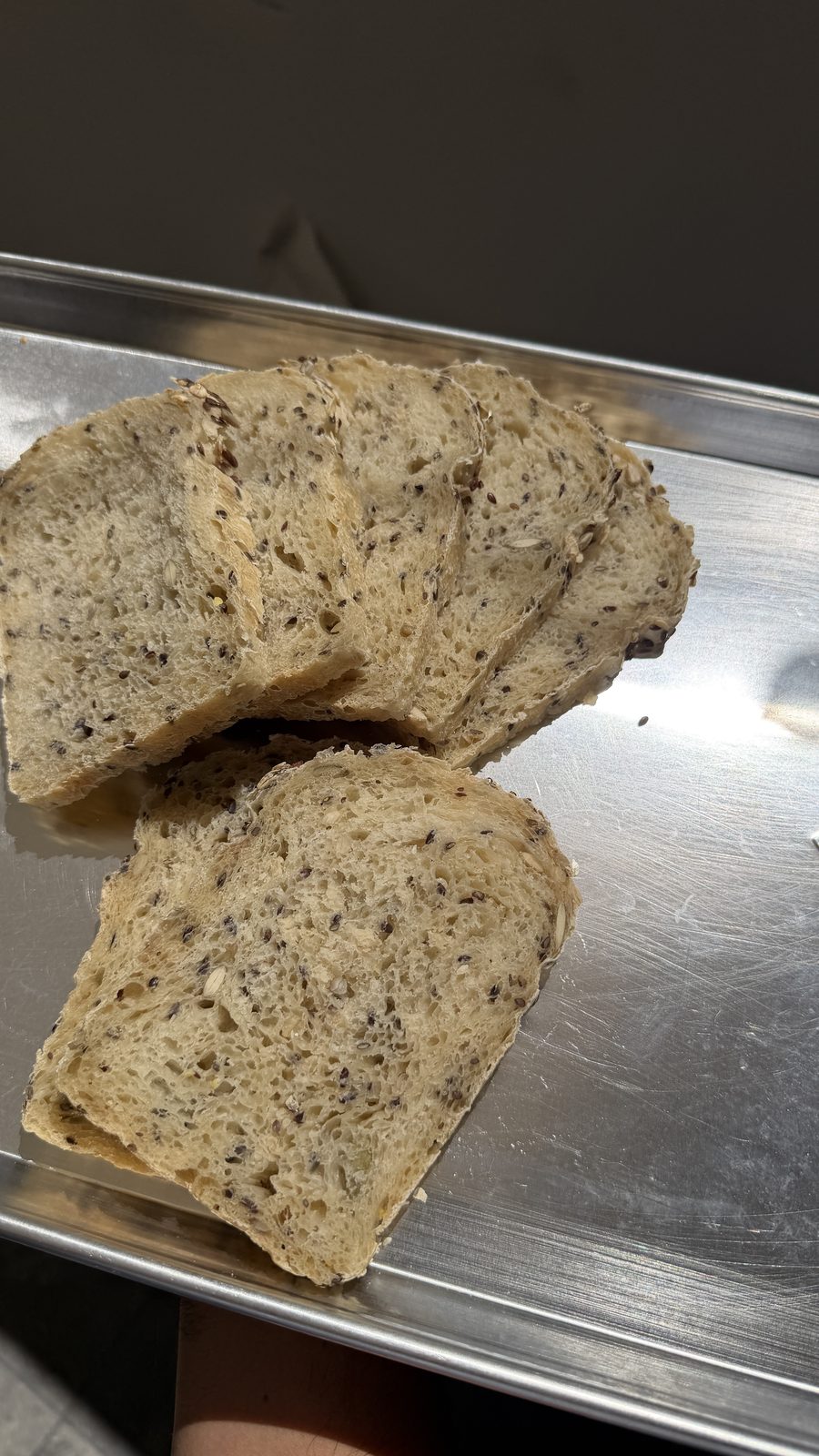 PAN DE MOLDE CON SEMILLAS